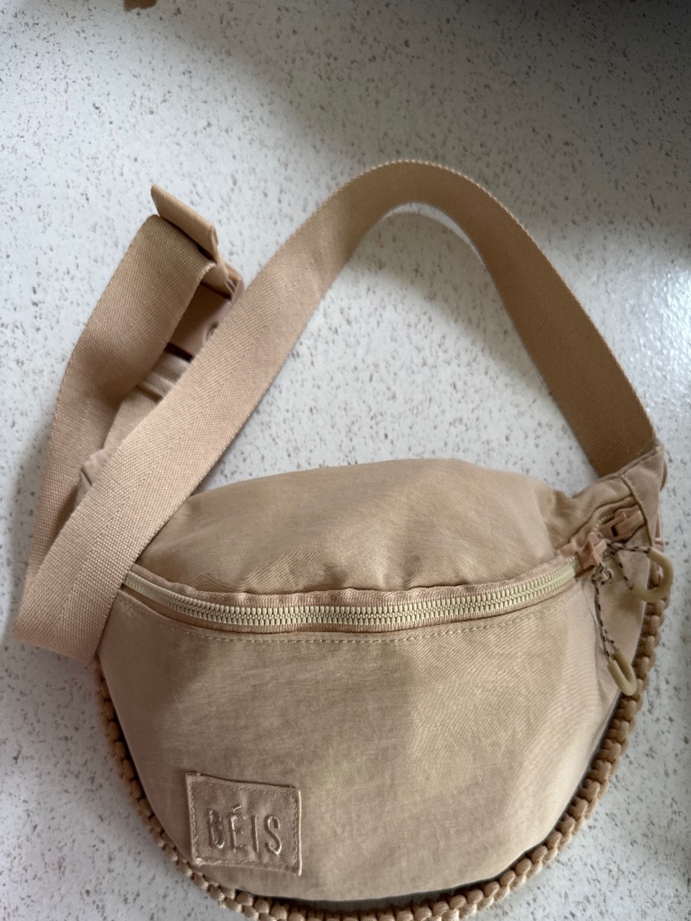 BEIS Beige Crossbody Fanny Pack